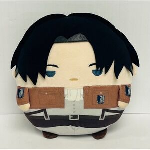 Attack on Titan Levi Ackerman 8" Round Plush Survey Corps Wings of Freedom